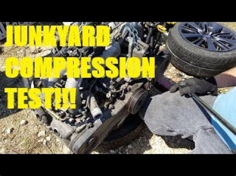 Junkyard compression test! Check engines without a battery